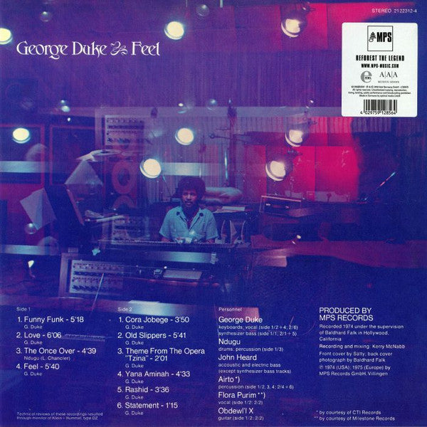 George Duke - Feel (VINYL) | Mint (M) Mint (M)