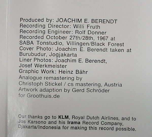 Tony Scott (2) - Djanger Bali (VINYL) |