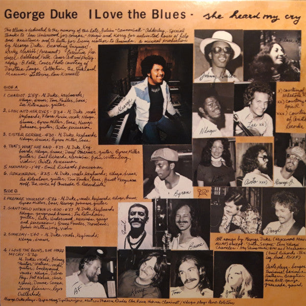 George Duke - I Love The Blues, She Heard My Cry (VINYL) | Mint (M) Mint (M)