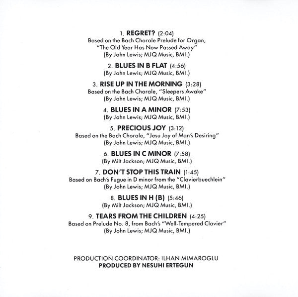 Blues On Bach (CD) | Mint (M) Mint (M)