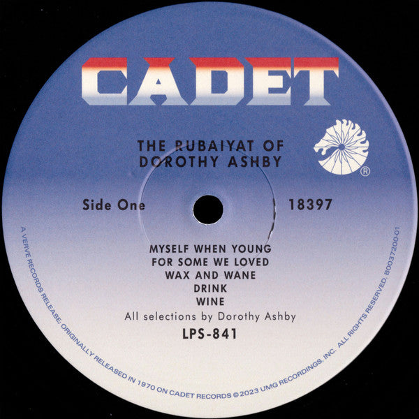 The Rubaiyat Of Dorothy Ashby (180 GRAM VINYL) | Mint (M) Mint (M)