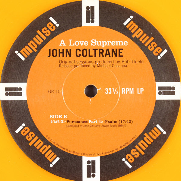 John Coltrane - A Love Supreme (VINYL) | Mint (M) Mint (M)