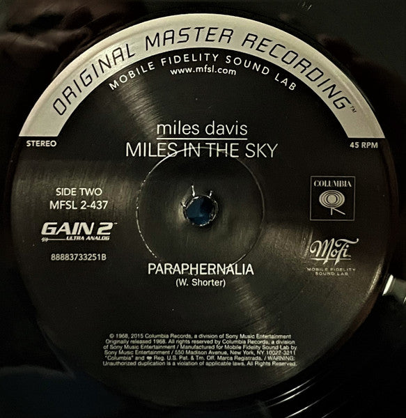 Miles Davis - Miles In The Sky (2LP MFSL 45RPM) |
