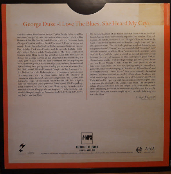 George Duke - I Love The Blues, She Heard My Cry (VINYL) | Mint (M) Mint (M)