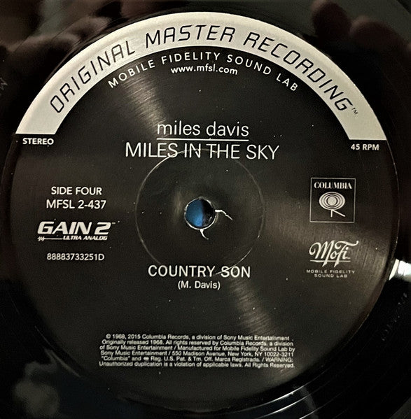 Miles Davis - Miles In The Sky (2LP MFSL 45RPM) |