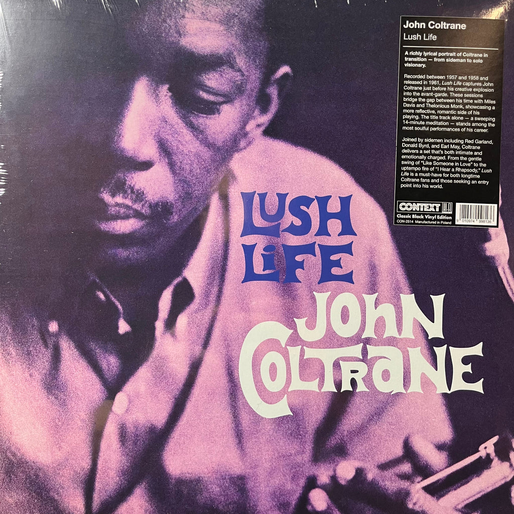 John Coltrane - Lush Life (BLACK VINYL LP) |