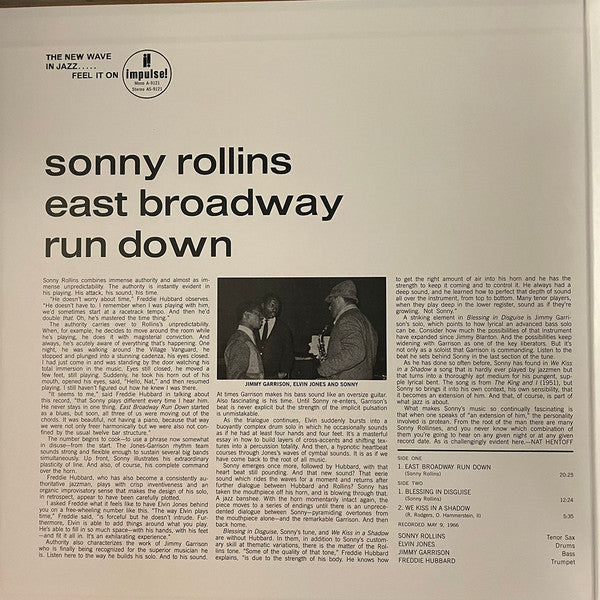 East Broadway Run Down | Mint (M) Mint (M)