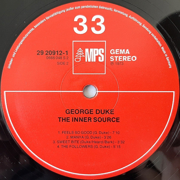 George Duke - The Inner Source (2xVINYL) | Mint (M) Mint (M)