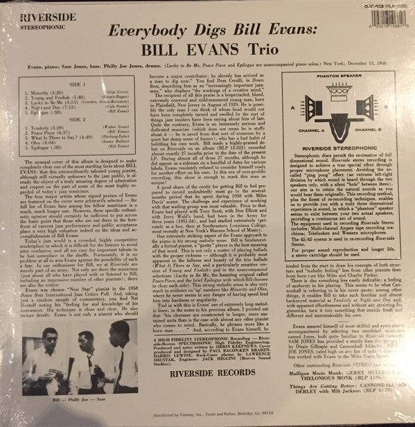 Everybody Digs Bill Evans | Mint (M) Mint (M)