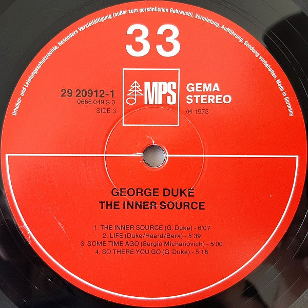 George Duke - The Inner Source (2xVINYL) | Mint (M) Mint (M)