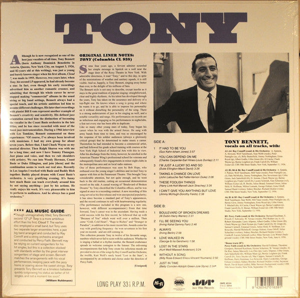 Tony Bennett - Tony (VINYL) | Mint (M) Mint (M)