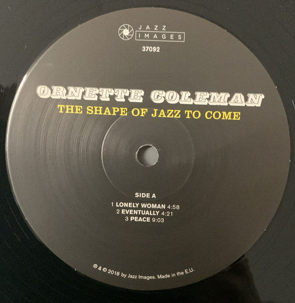 The Shape Of Jazz To Come (VINYL) |