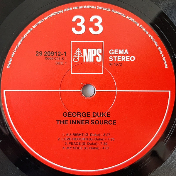 George Duke - The Inner Source (2xVINYL) | Mint (M) Mint (M)
