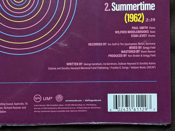 Ella In Berlin (RSD VINYL) | Mint (M) Mint (M)