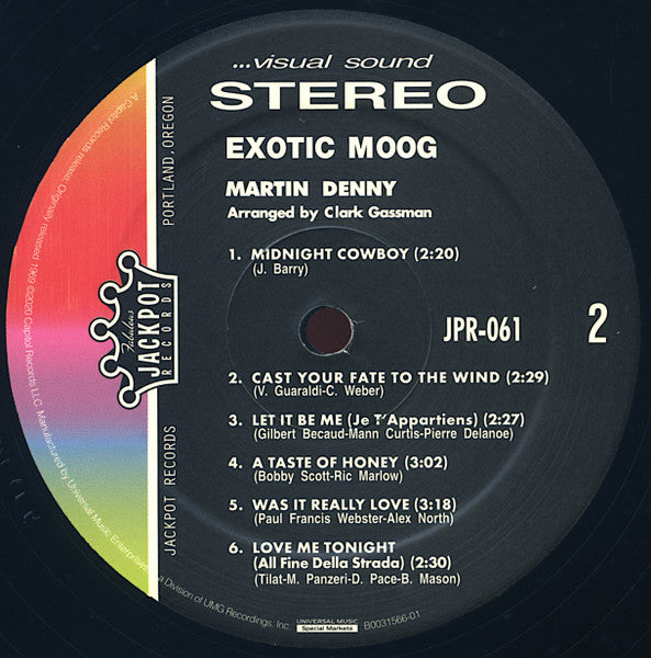 Exotic Moog (VINYL) | Mint (M) Mint (M)