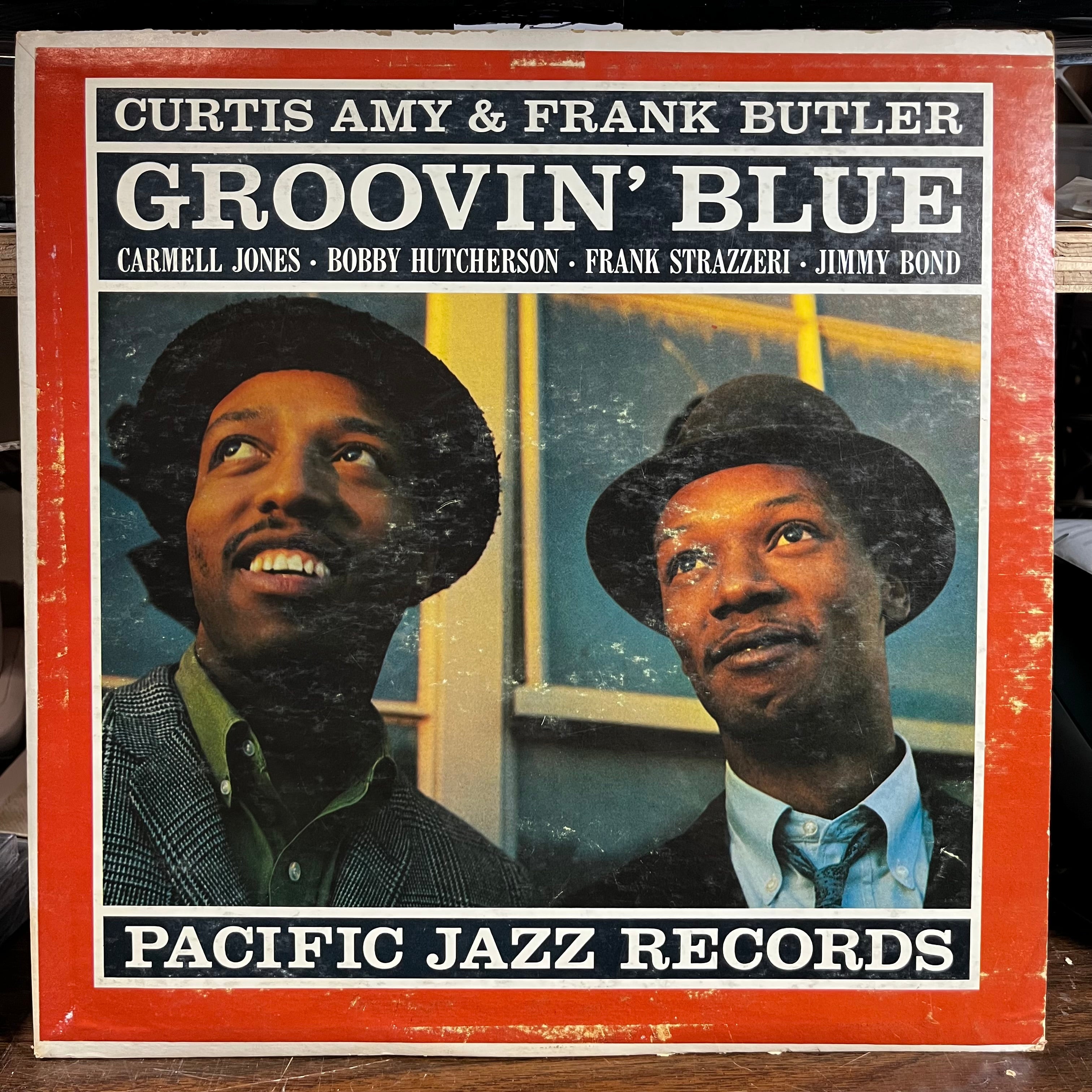 Curtis Amy - Groovin' Blue (VINYL) | Good Plus (G+)