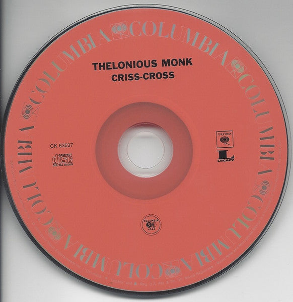 Thelonious Monk - Criss-Cross (CD) |