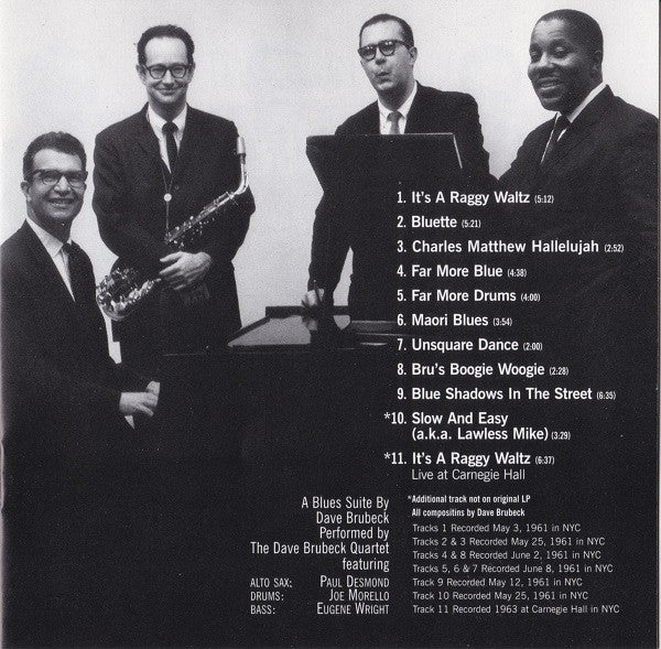 The Dave Brubeck Quartet - Time Further Out (Miro Reflections) (CD) |