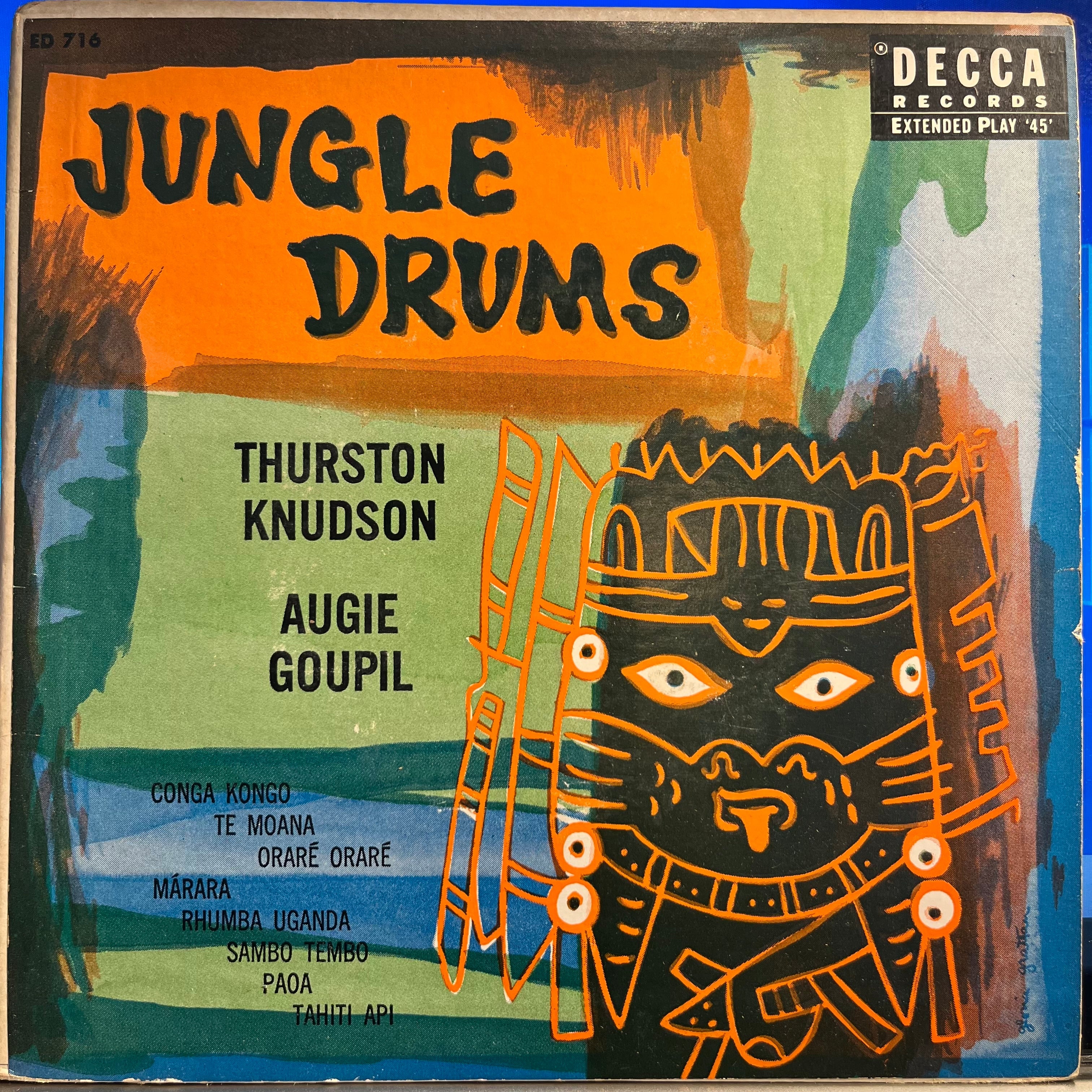 Thurston Knudson - Jungle Drums *2X7"* |