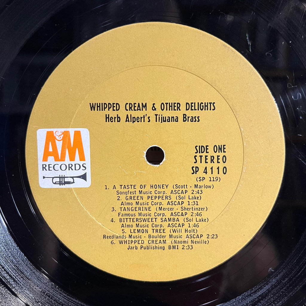 Herb Alpert & The Tijuana Brass - Whipped Cream & Other Delights | Very Good (VG) Very Good (VG)
