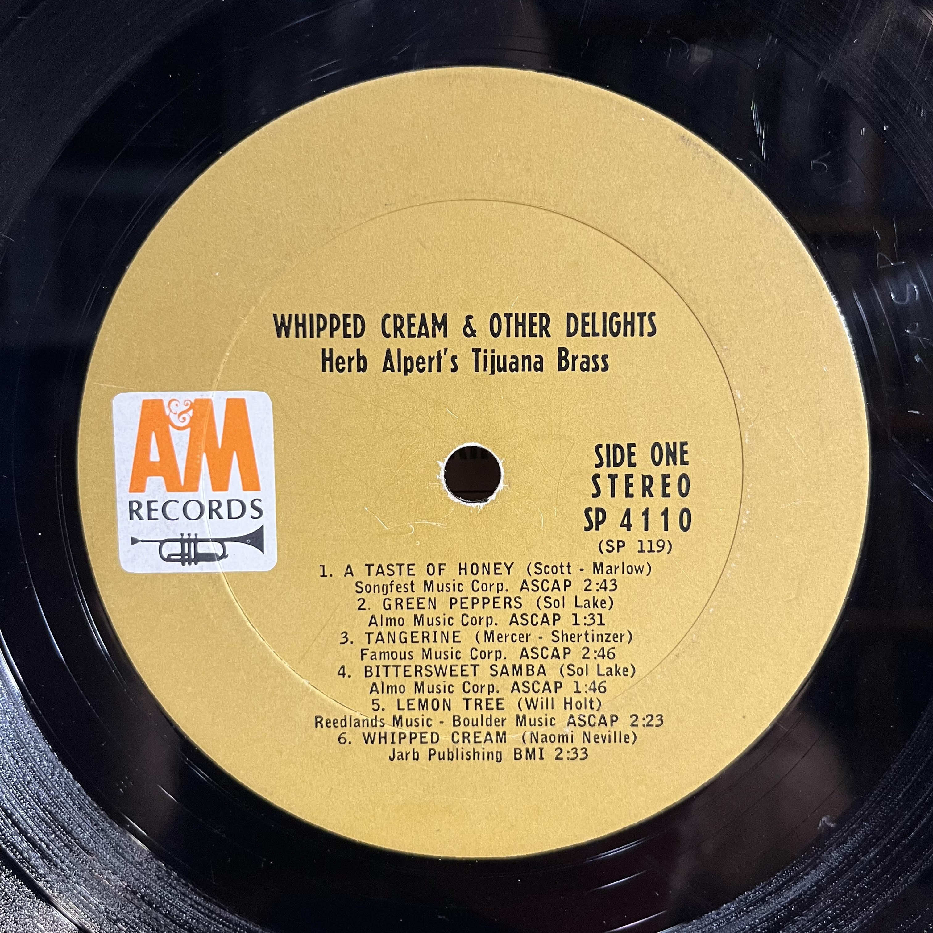 Herb Alpert & The Tijuana Brass - Whipped Cream & Other Delights | Very Good (VG) Very Good (VG)