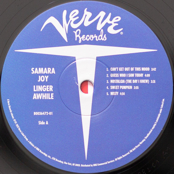 Samara Joy - Linger Awhile | Mint (M) Mint (M)