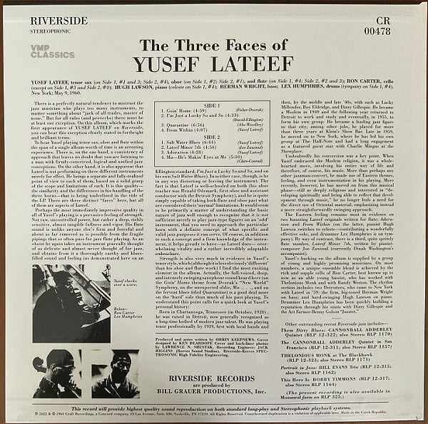 The Three Faces of Yusef Lateef | Mint (M) Mint (M)