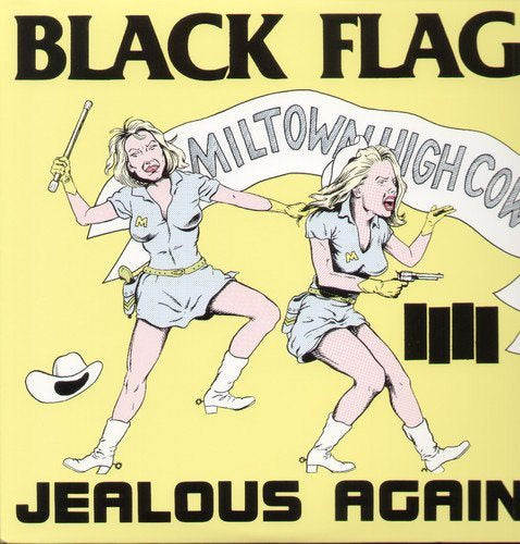 Black Flag Jealous Again Vinyl Record