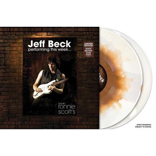 Jeff Beck - Performing This Week...Live at Ronnie Scott's Jazz (Limited Edition, White & Brown Haze Colored Vinyl) (2 Lp's) Vinyl Record
