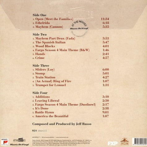 Fargo Year 4 (Soundtrack From The MGM / FXP Series) | Mint (M) Mint (M)