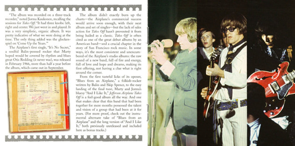Jefferson Airplane – Jefferson Airplane Takes Off Music CD