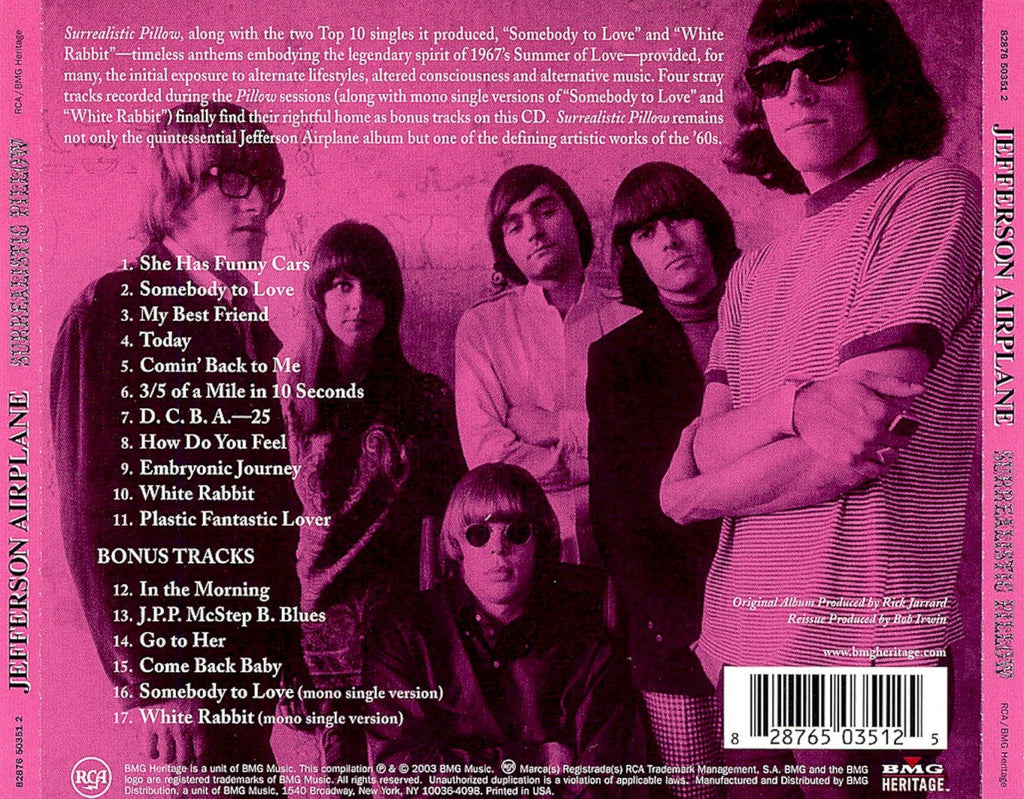 Jefferson Airplane – Surrealistic Pillow: Remastered (2-CD)