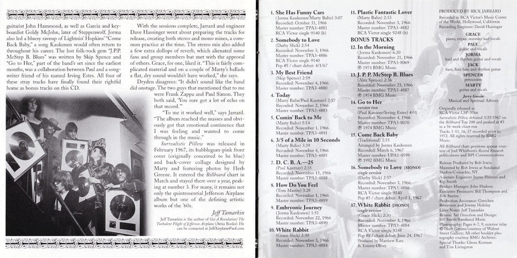 Jefferson Airplane – Surrealistic Pillow: Remastered (2-CD)