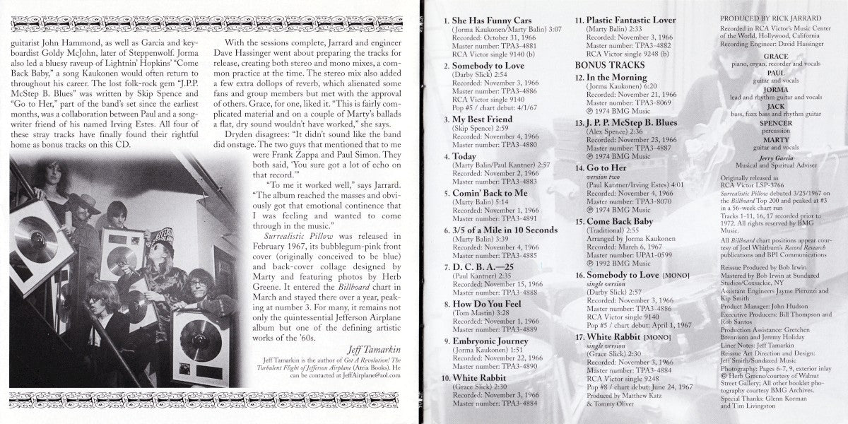 Jefferson Airplane – Surrealistic Pillow: Remastered (2-CD)