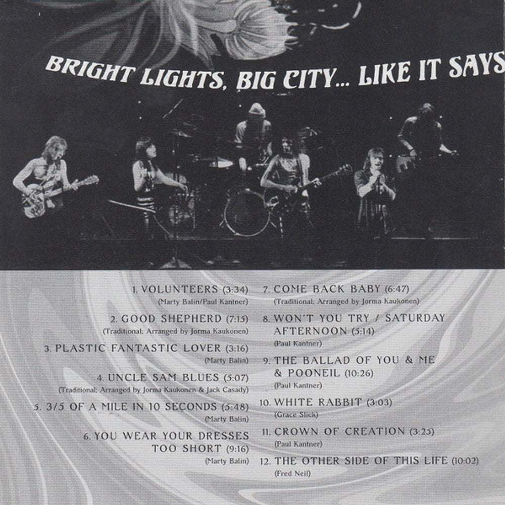 Jefferson Airplane – Sweeping Up The Spotlight Live At The Fillmore East 1969 Music CD