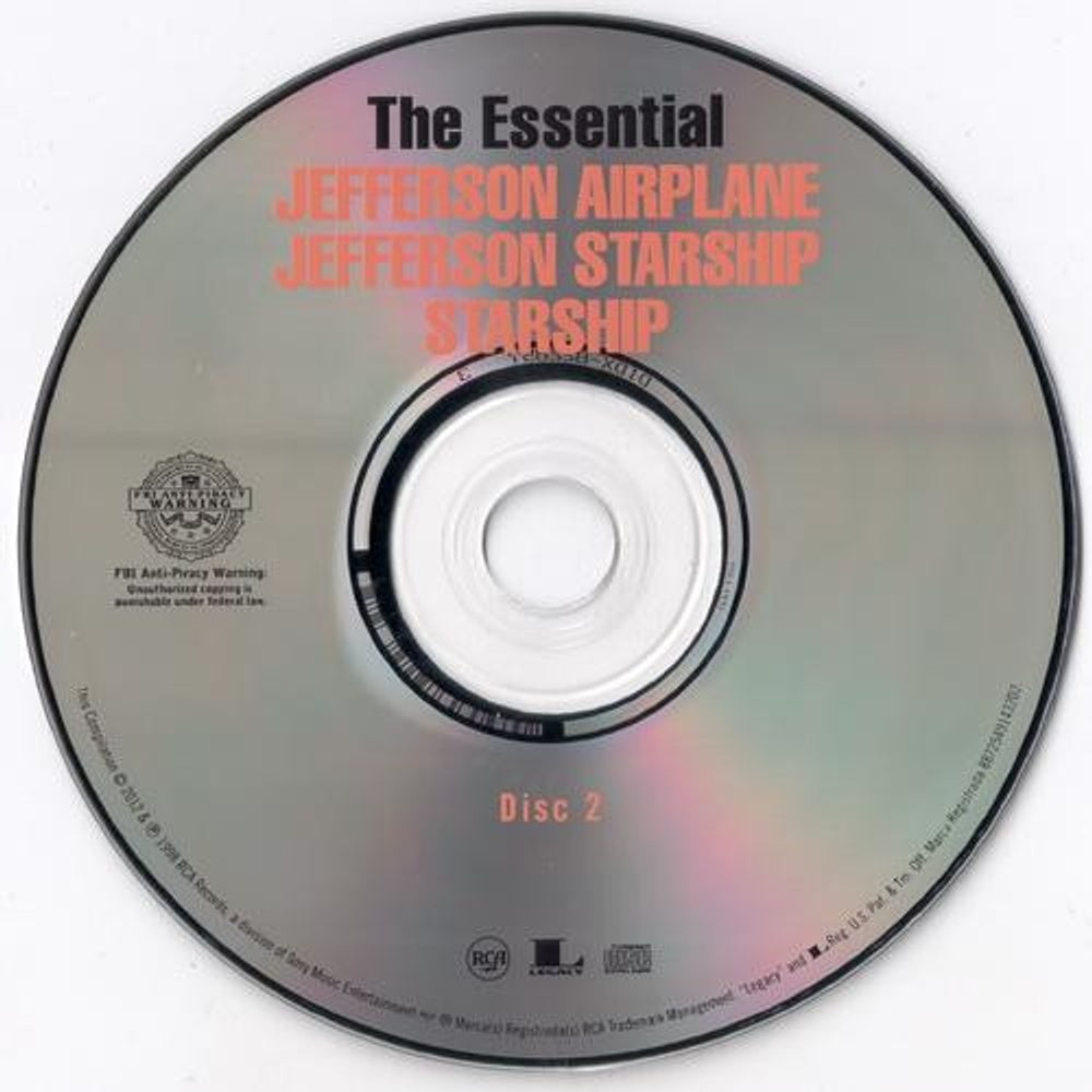 Jefferson Airplane – The Essential Jefferson Airplane/ Jefferson Starship / Starship (2-CD)