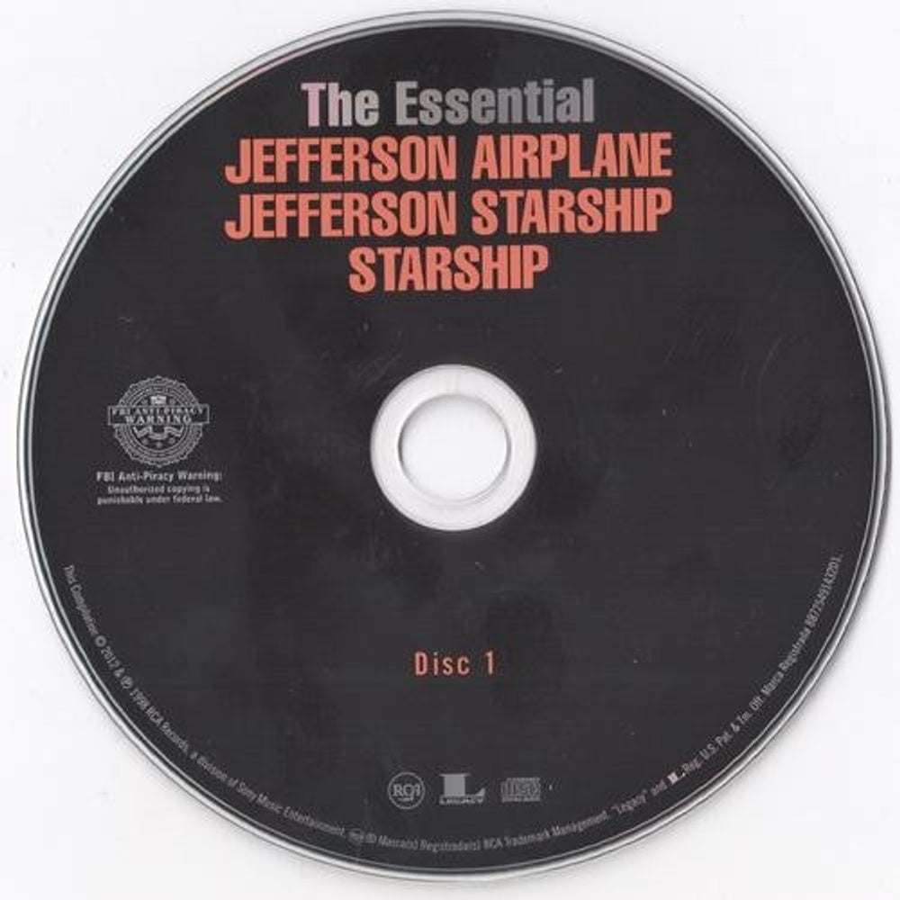 Jefferson Airplane – The Essential Jefferson Airplane/ Jefferson Starship / Starship (2-CD)