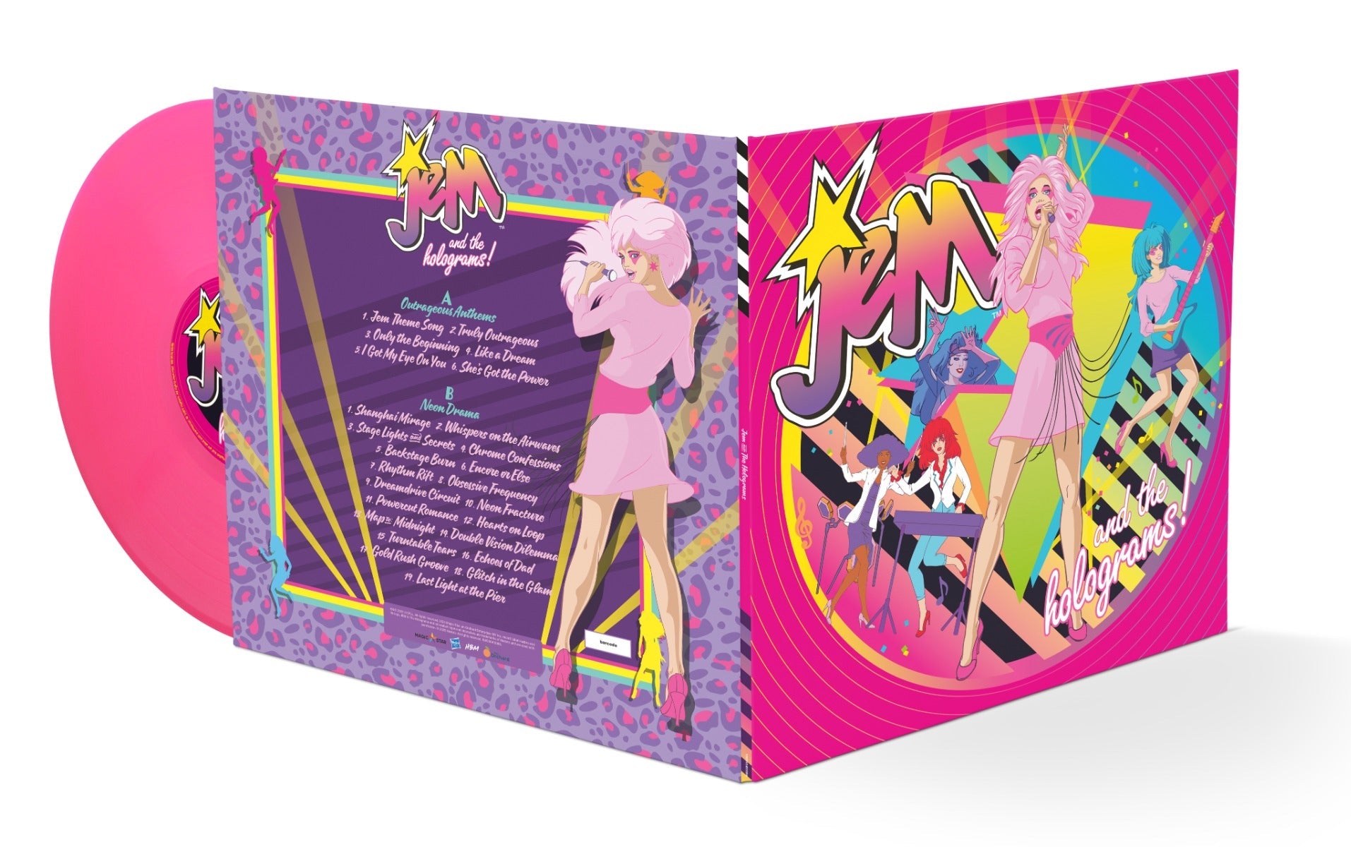 Jem And The Holograms (Pink Vinyl) Vinyl Record