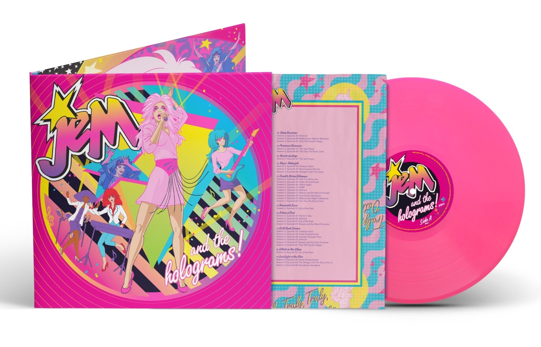 Jem And The Holograms (Pink Vinyl) Vinyl Record