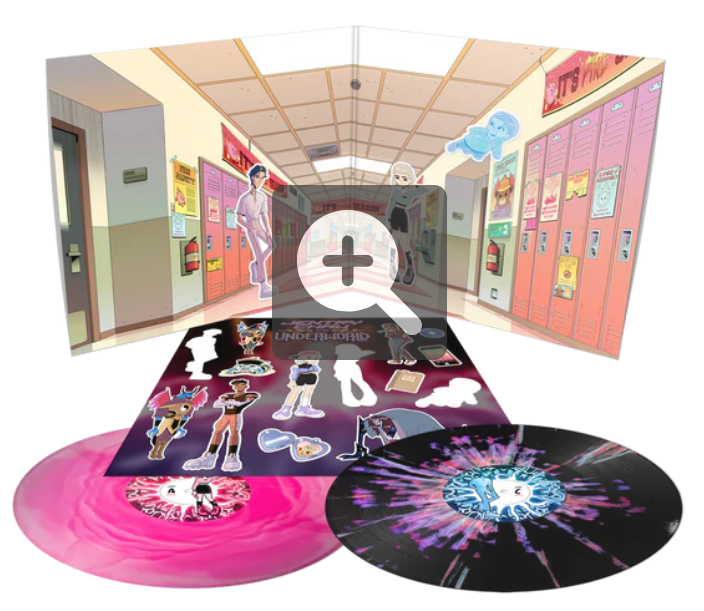 Jentry Chau vs. The Underworld - Soundtrack from the Netflix Series 2XLP Vinyl Record