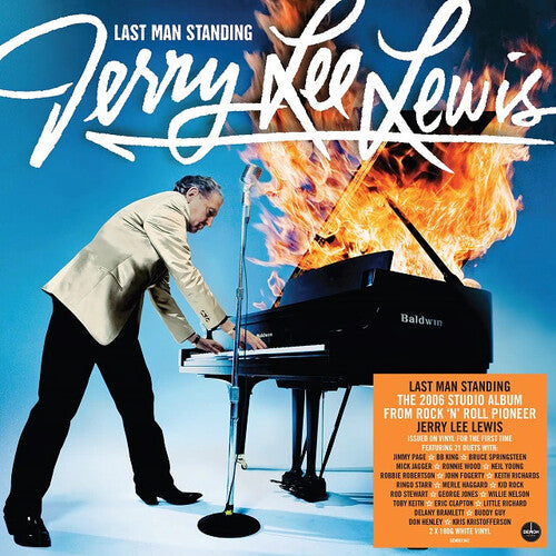 Jerry Lee Lewis Last Man Standing (180 Gram Vinyl, White) [Import] (2 Lp's) Vinyl Record