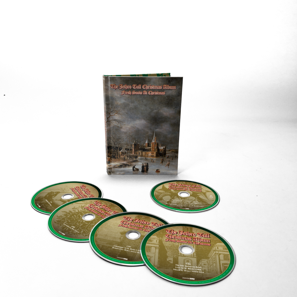 Jethro Tull Christmas Album: Fresh Snow At Christmas (Limited Edition, Deluxe Edition, With Blu-ray) (4 Cd's) Music CD