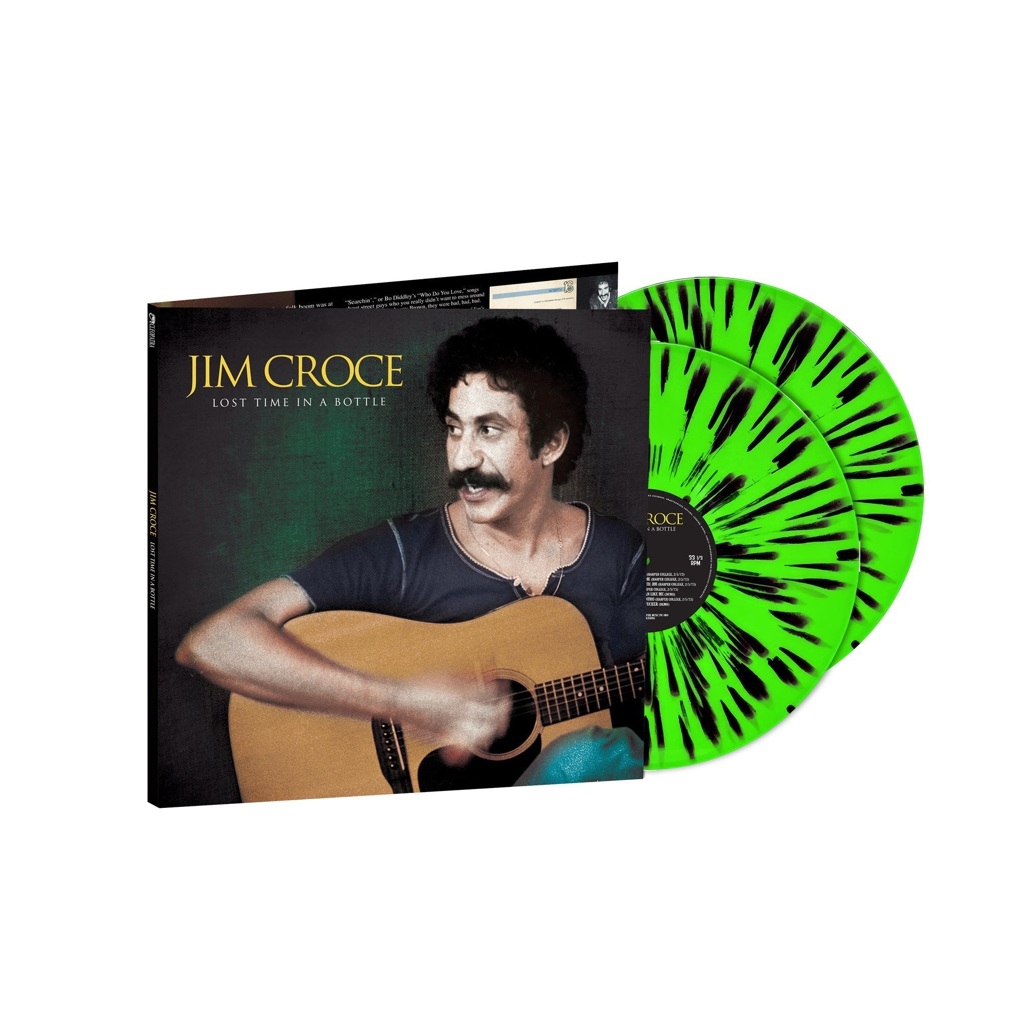 Lost Time In A Bottle (Limited Edition) [Lime Green & Black Splatter Vinyl] [2Lp] Vinyl Record
