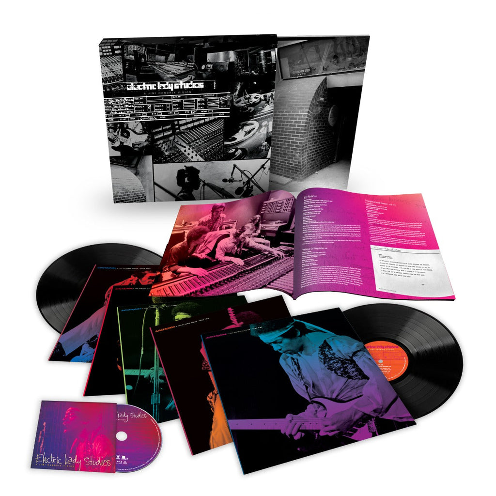 Jimi Hendrix Electric Lady Studios: A Jimi Hendrix Vision (With Blu-ray, 150 Gram Vinyl, Boxed Set) (5 Lp) Vinyl Record