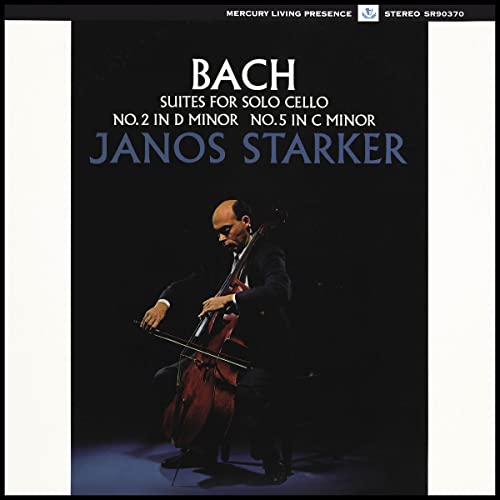 János Starker - Bach: Suites 2 & 5 [LP] Vinyl Record