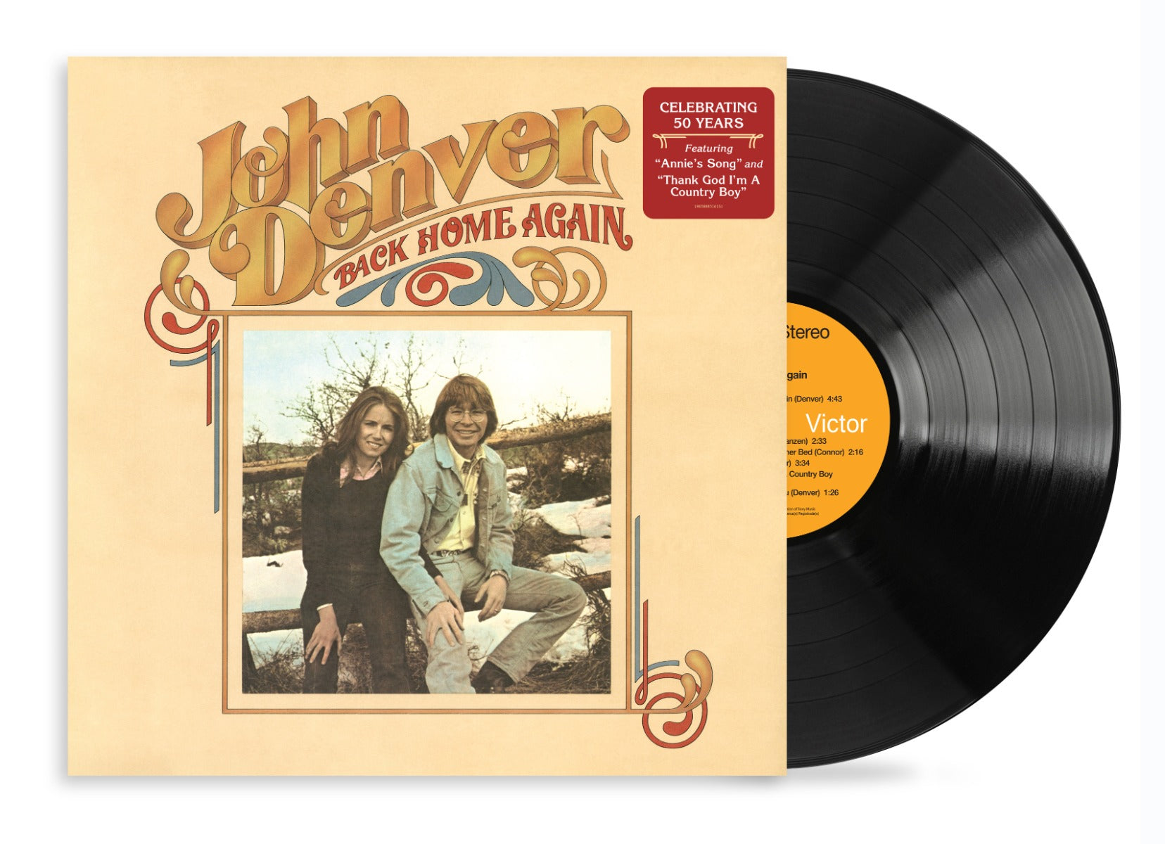 John Denver - Back Home Again Vinyl Record
