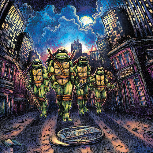 John Du Prez - Teenage Mutant Ninja Turtles (Original Soundtrack) (Turtle Mask Splatter Colored Vinyl) (2 Lp's) Vinyl Record