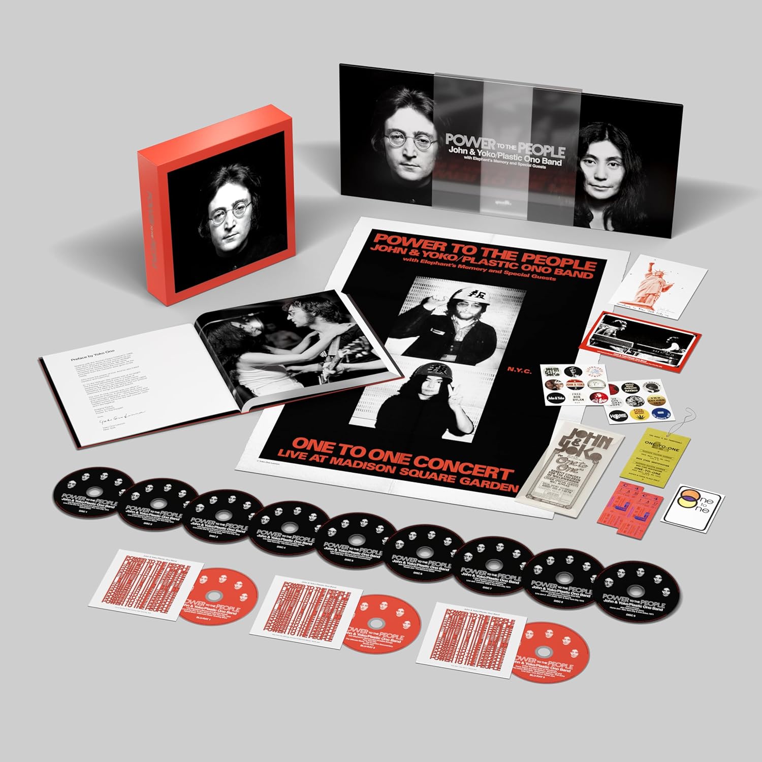 Power To The People: Live at the One To One Concert [Super Deluxe 9 CD/3 Blu-ray Audio] Music CD