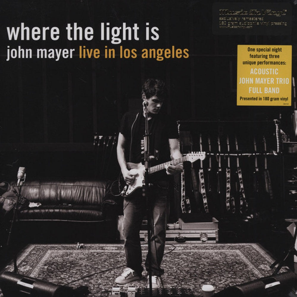 John Mayer – Where The Light Is (4-LP Vinyl) Vinyl Record