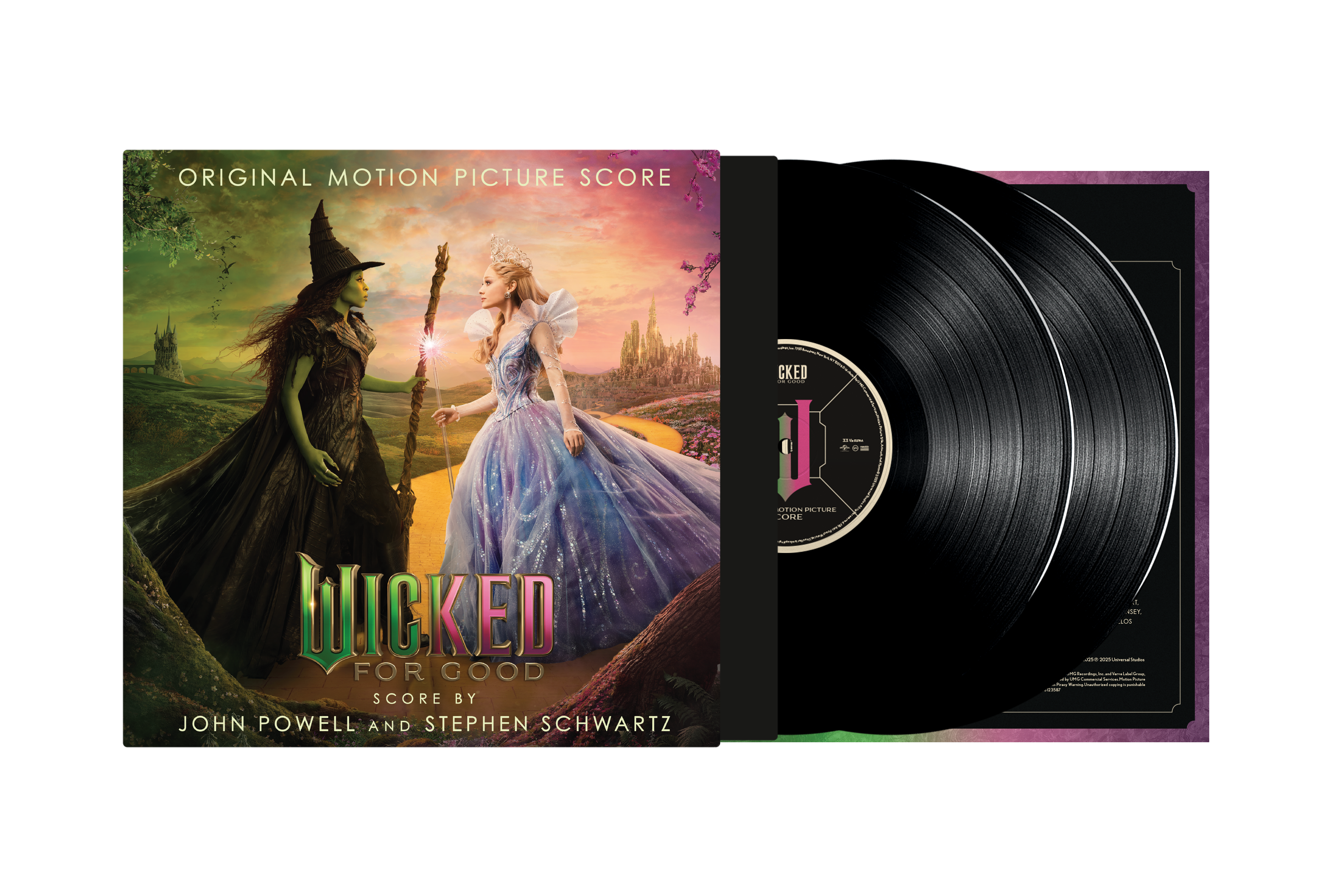Wicked: For Good (The Original Motion Picture Score) [2LP] Vinyl Record